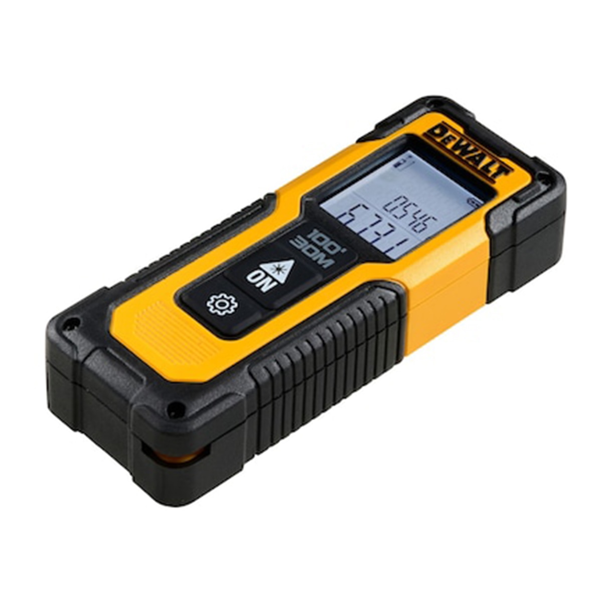 Medidor Láser Alcance 30 m Amarillo-3