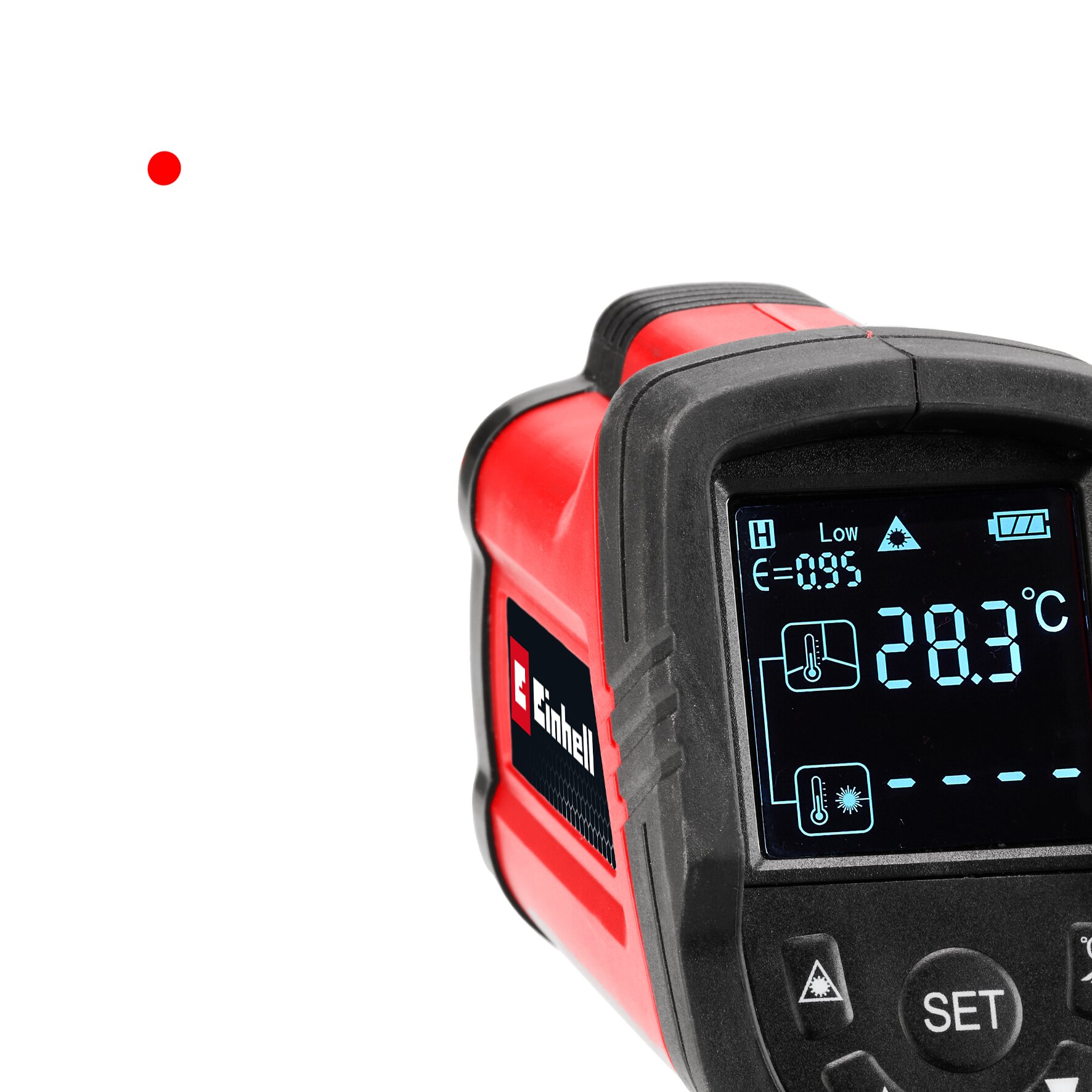 Termómetro Infrarrojos Einhell TC-IT 550 Rojo-3