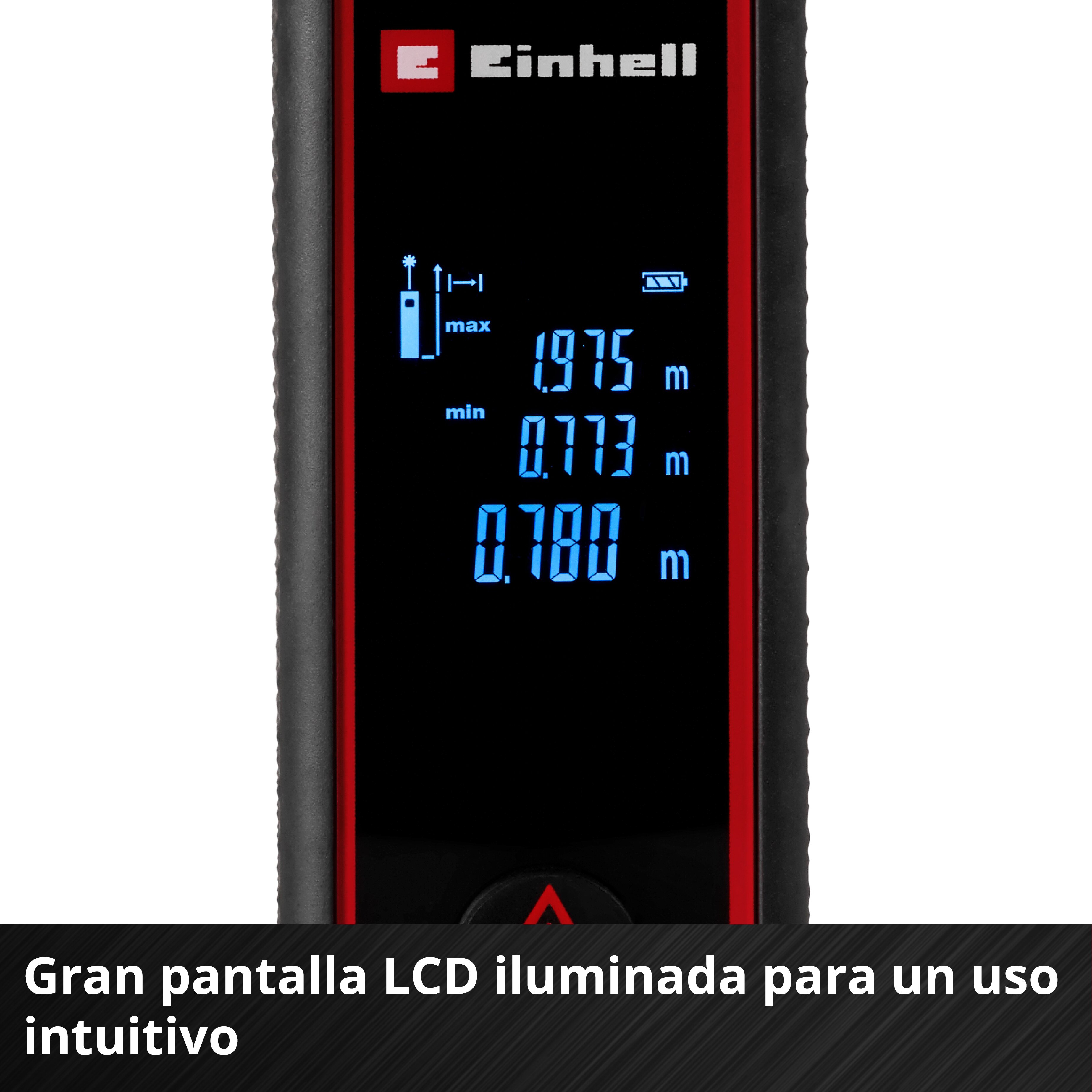 Medidor láser Einhell TC-LD 40 R Rojo-5