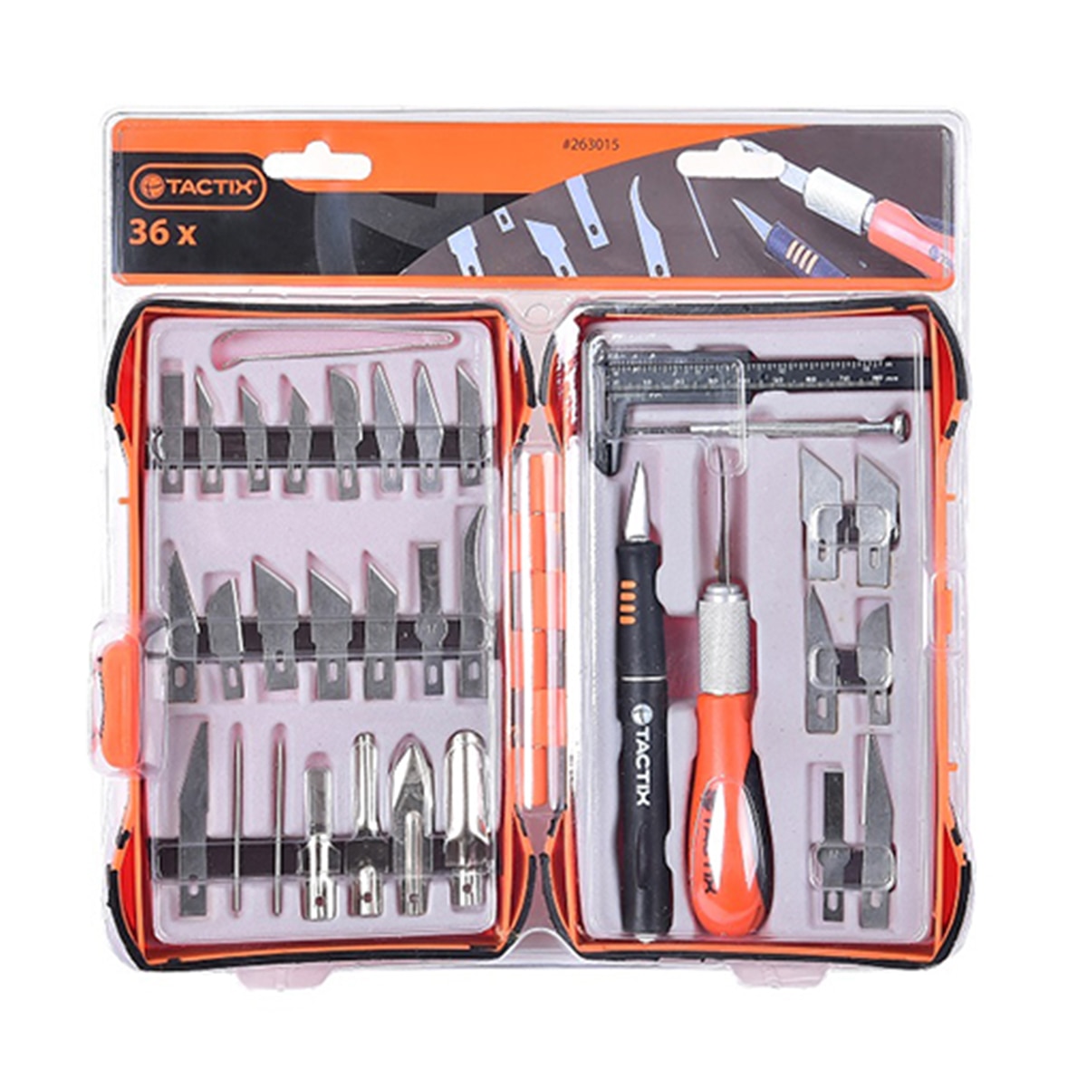 Set Corte Precisión 35 Pzs Naranja / Negro-2