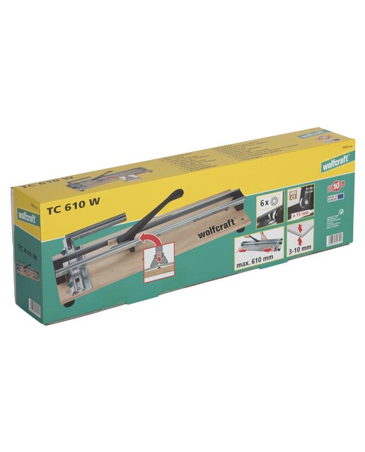 Cortador de Azulejos TC 610 W Castanho-13