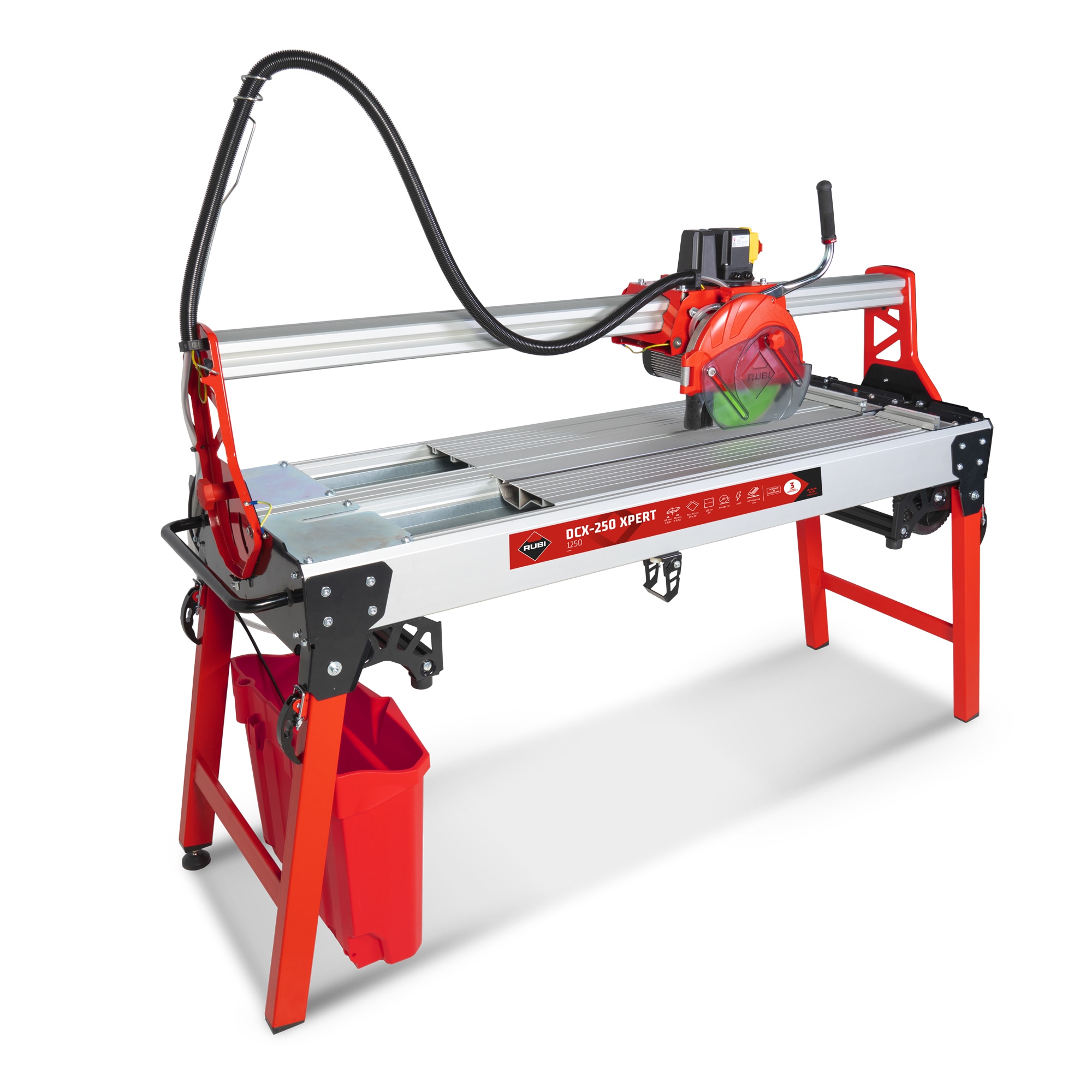 Cortadora Eléctrica DCX-250 Expert 1550 Rojo / Gris-4