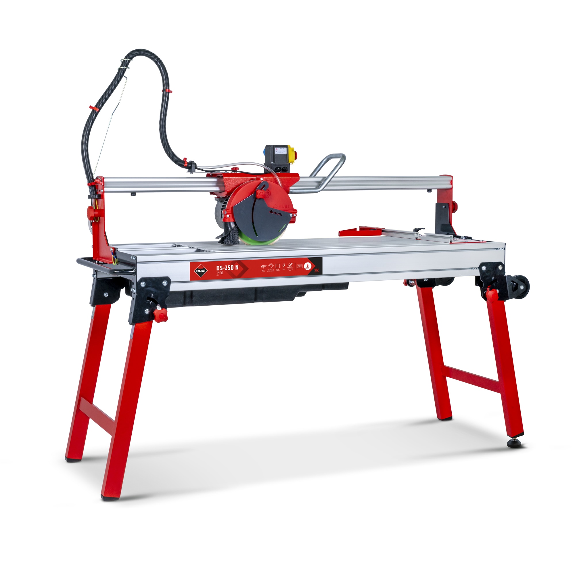 Cortadora Eléctrica DS-250-N 1300 Rojo / Gris-2