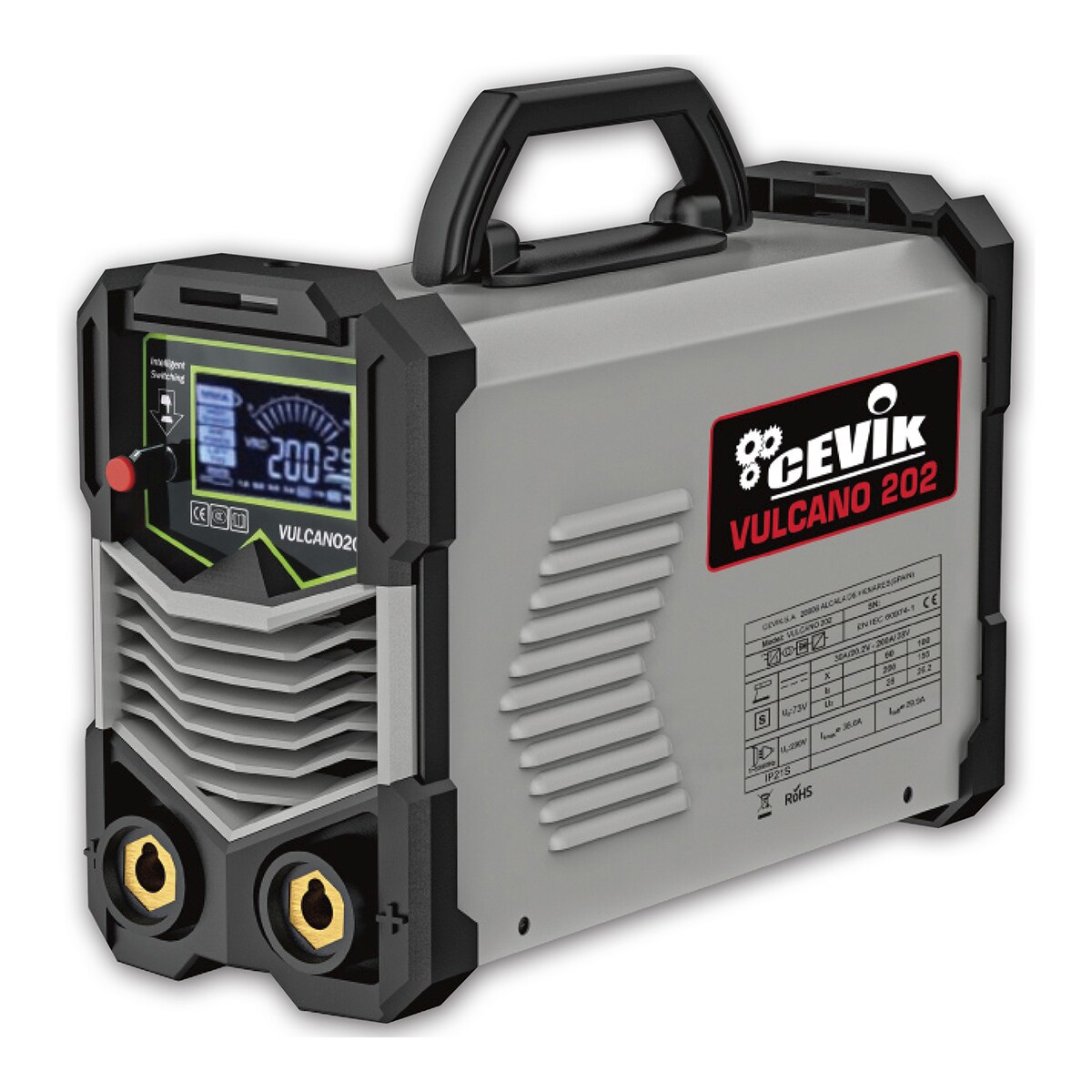CEVIK – Soldador Inverter 200 A CE-VULCANO 202.