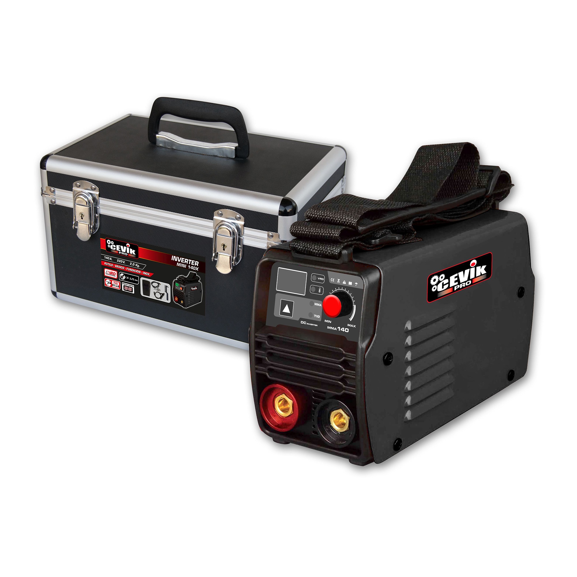 Imagen 0 de Soldador Inverter 140 A CE-MINI140X