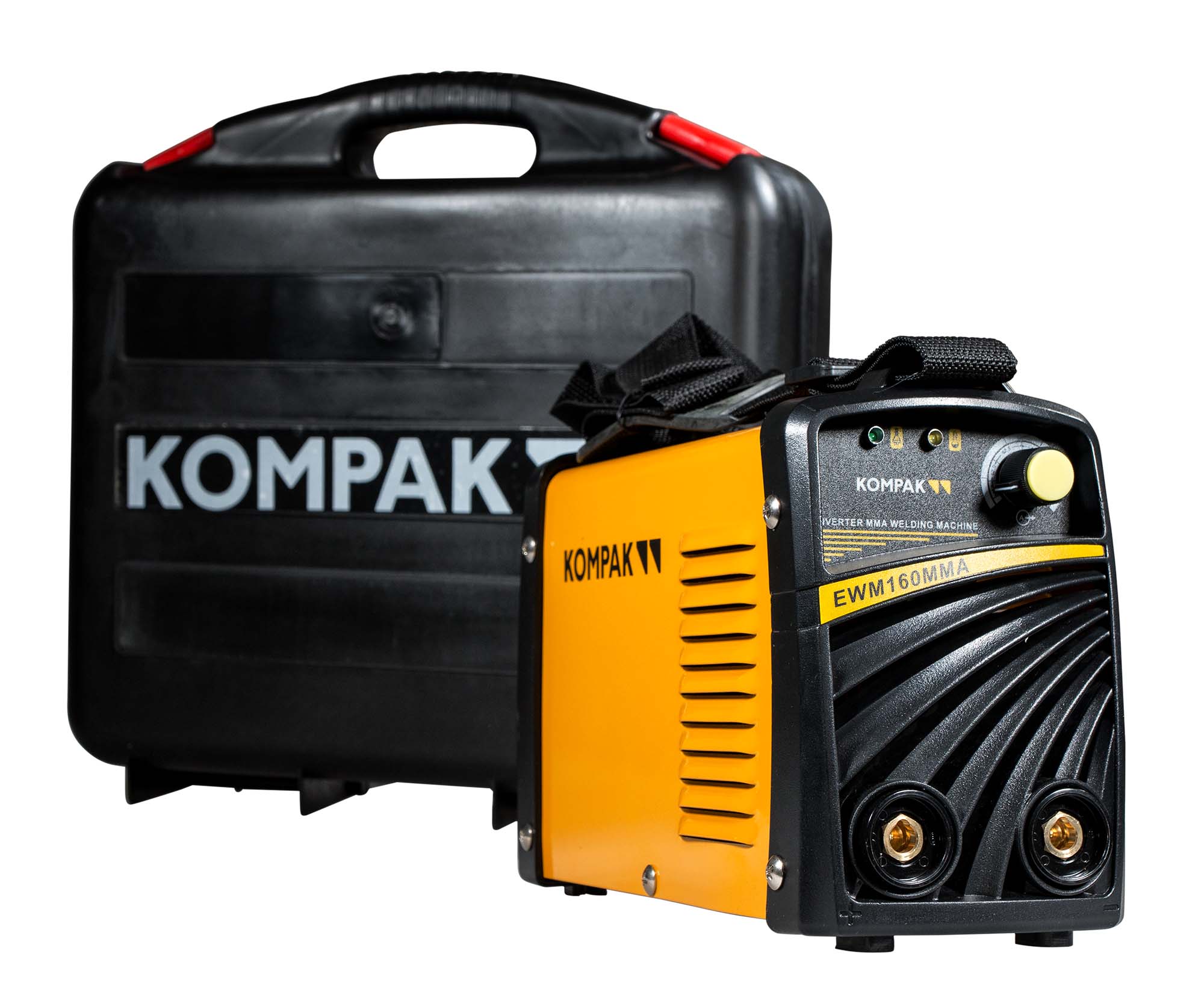 Soldador Inverter para Electrodo con Maletín EWM160MMA Negro / Amarillo-9