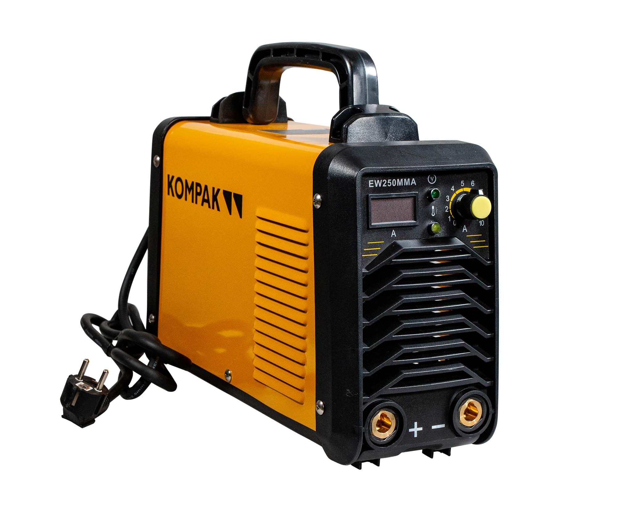Soldador Inverter para Elétrodo com Mala EWM250MMA Preto / Amarelo-3