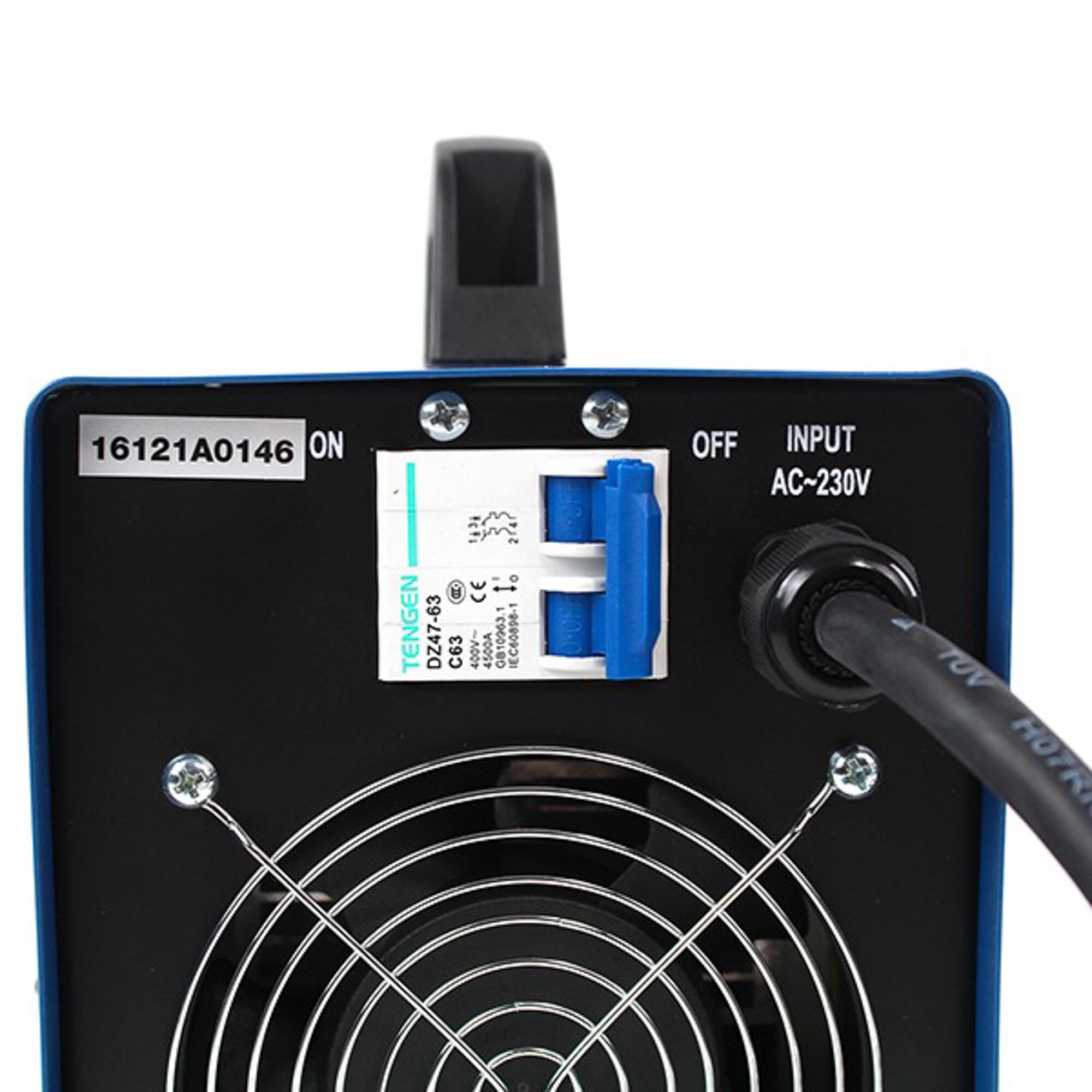 Soldador Inverter MMA-200P Azul / Negro-9