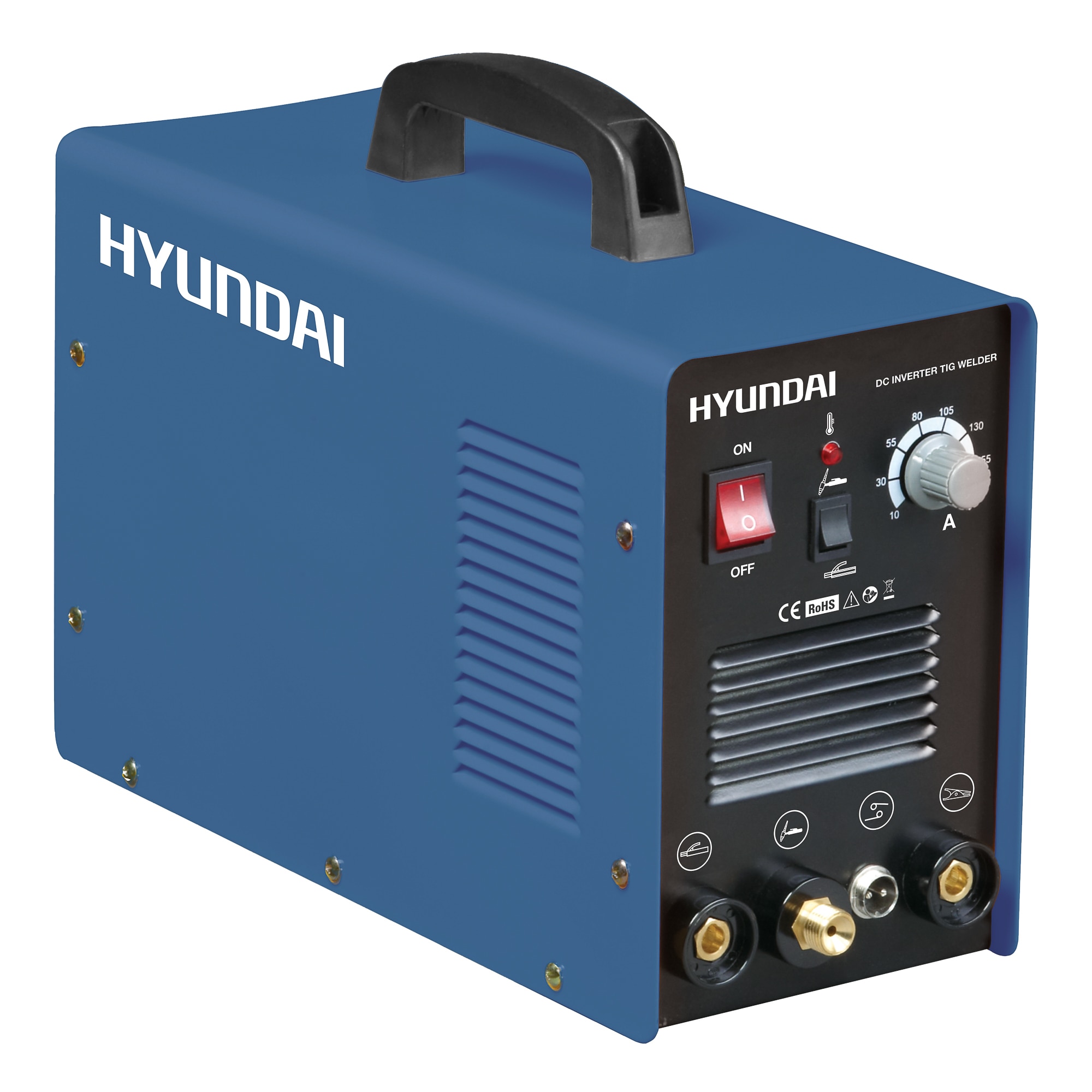 Soldador Inverter Mosfet Multifunción TIG/MMA TIG-200 Azul / Negro-2