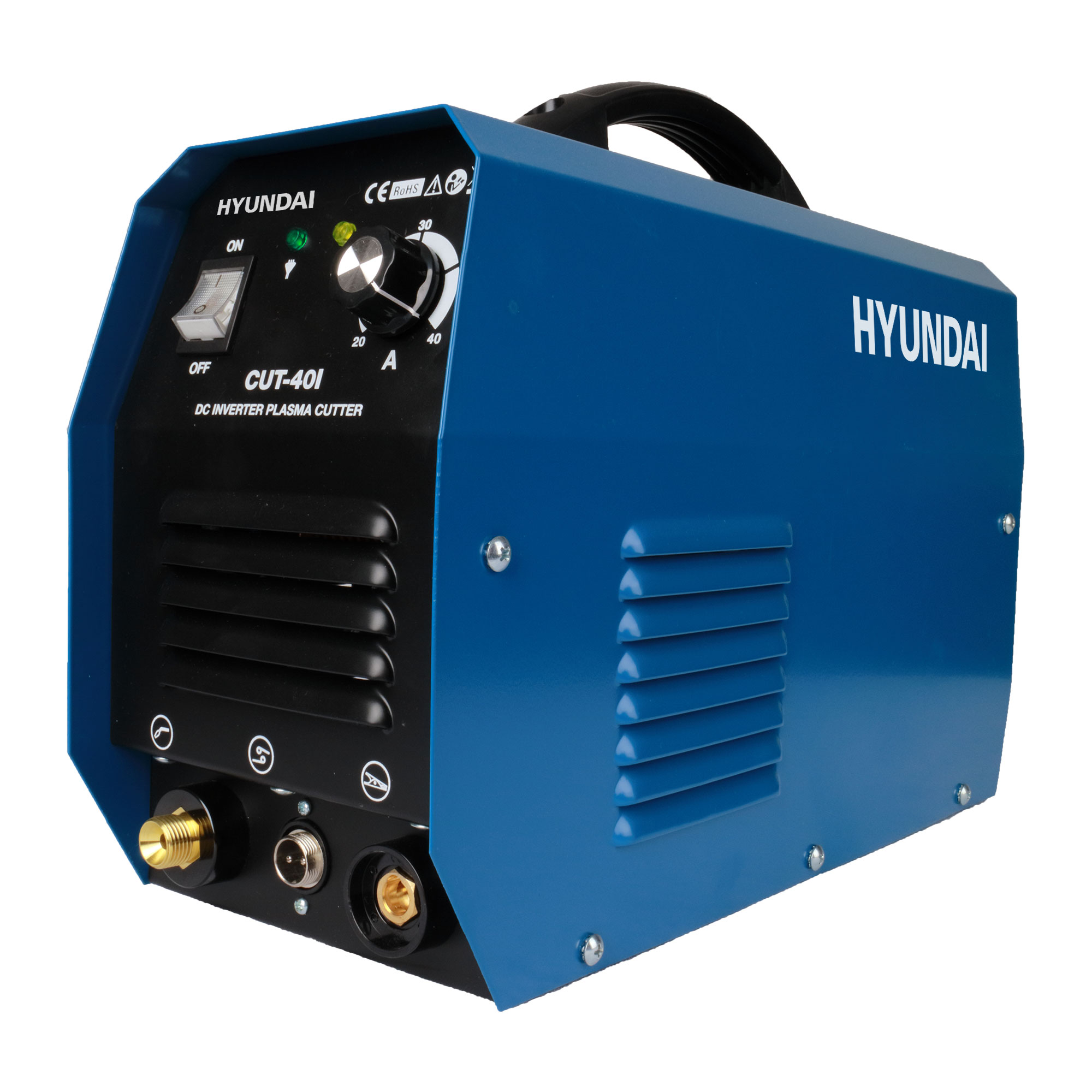 Soldador Inverter IGBT de Plasma CUT-40I Azul / Negro-2