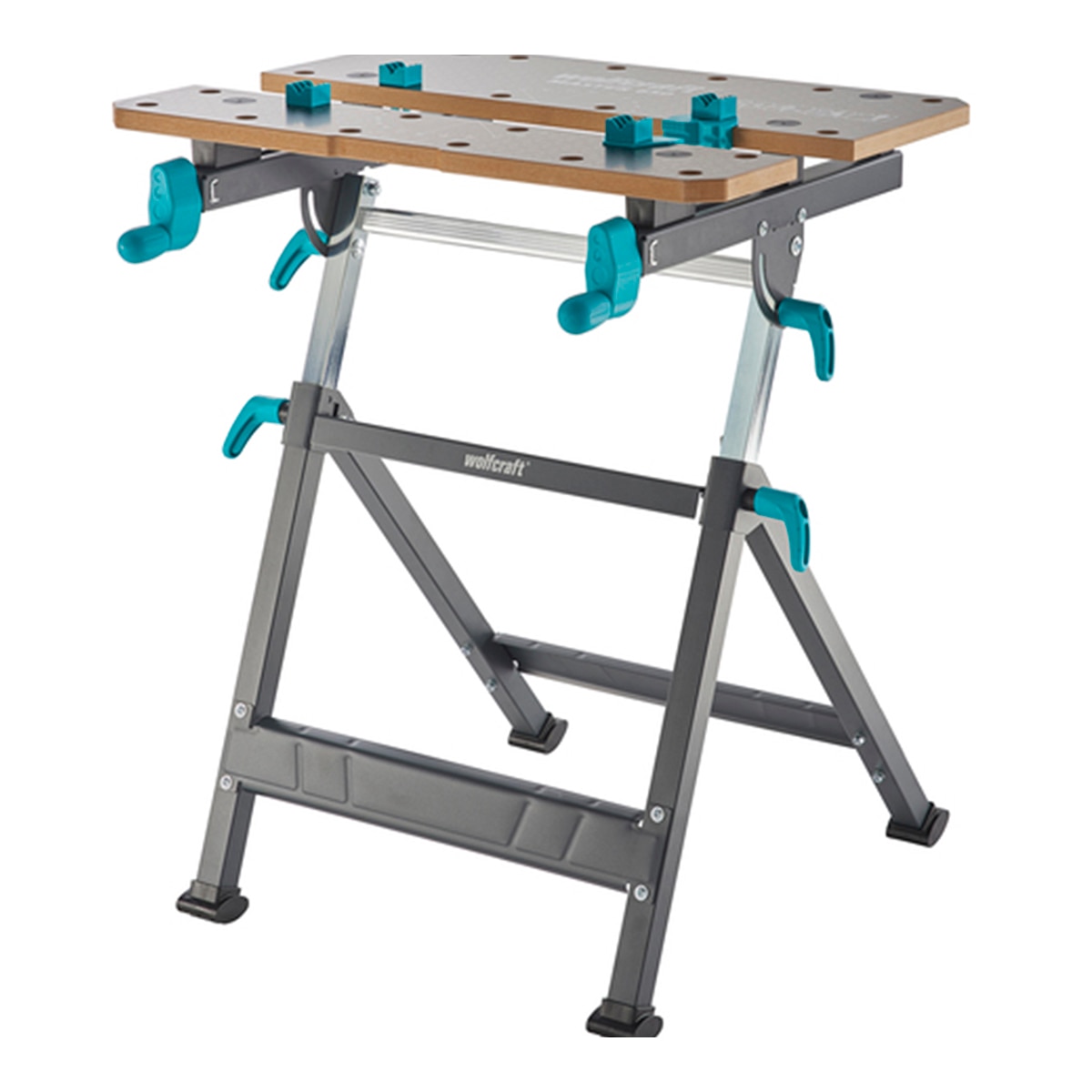 Banco plegable de trabajo y sujeción Master 650 Ergo Gris / Azul-1