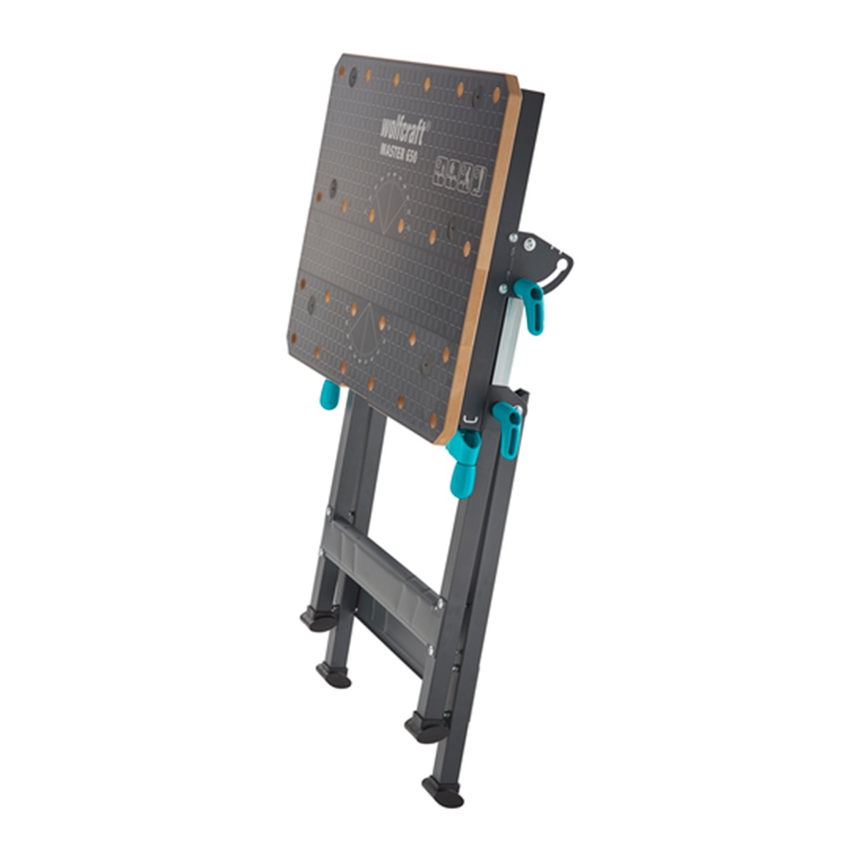Banco plegable de trabajo y sujeción Master 650 Ergo Gris / Azul-15