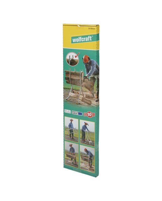 Suporte Móvel para Cortar Lenha com Motosserras SB 60 Cinzento-14