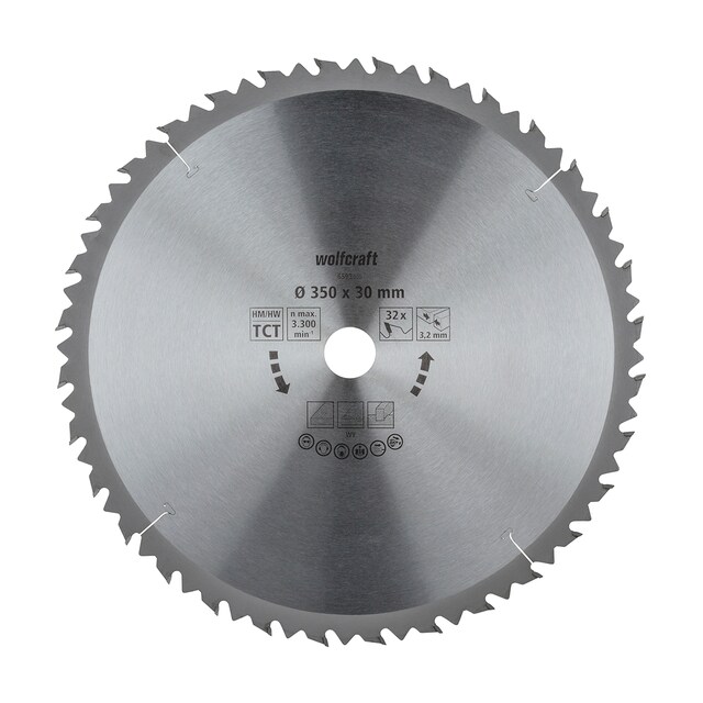 Imagen 0 de Disco Sierra Circular Mesa CT Cortes Rápidos y Bastos Ø 350 mm