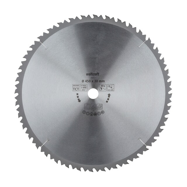 Imagen 0 de Disco Sierra Circular Mesa CT Cortes Rápidos y Bastos Ø 450 mm