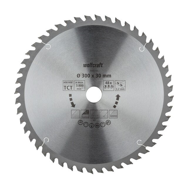 Imagen 0 de Disco Sierra Circular Mesa CT Cortes Finos y Limpios Ø 300 mm