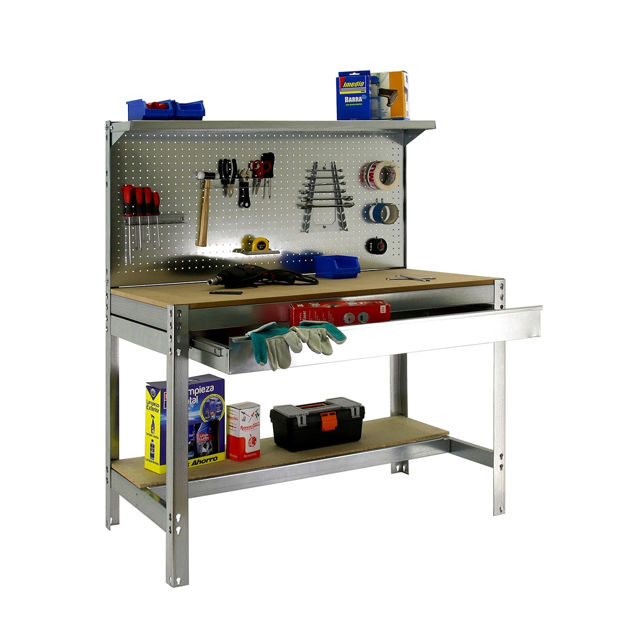 SIMONWORK BT3 BOX 1200 GRIS/MADERA Galvanizado-2