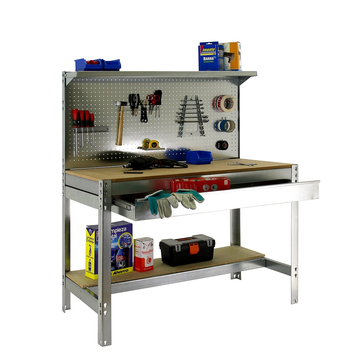 SIMONWORK BT3 BOX 1200 ANTRACITA/MADERA Galvanizado-2