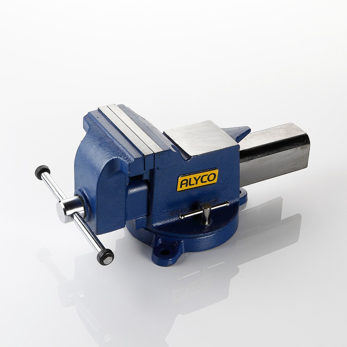 Tornillo De Banco De Guía Cuadrada ALYCO Azul-2
