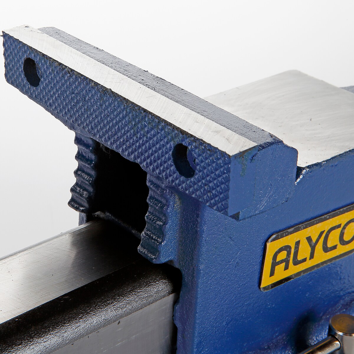 Tornillo De Banco De Guía Cuadrada ALYCO Azul-5