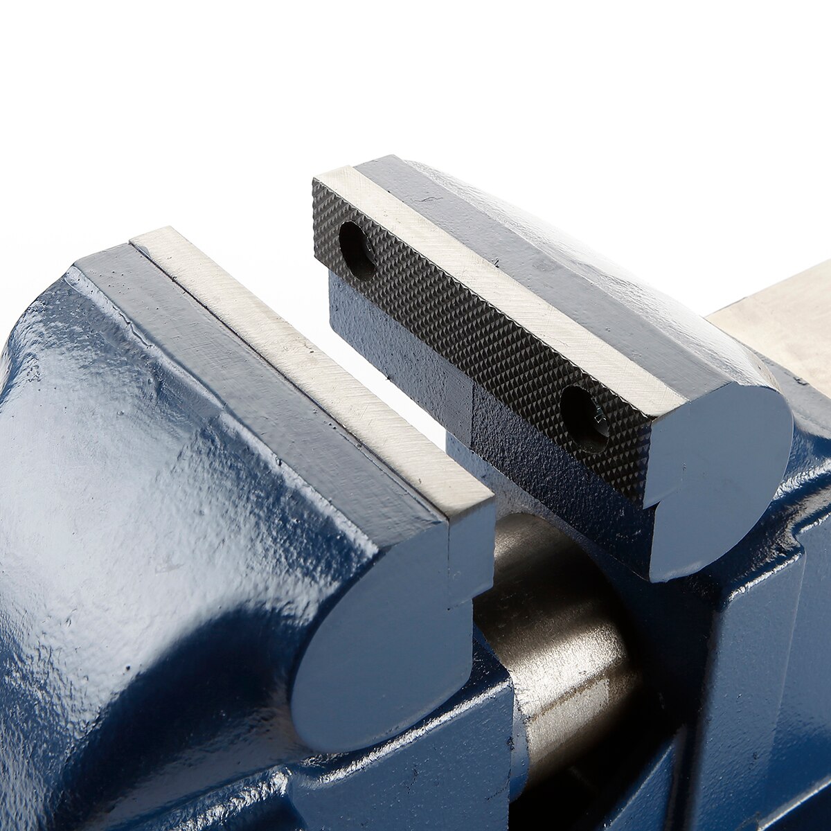 Tornillo De Banco De Guía Redonda ALYCO Azul-2