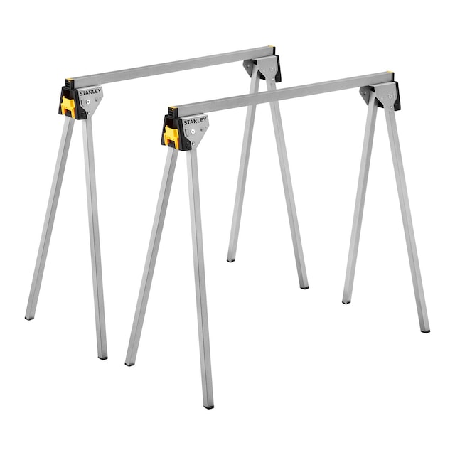 Imagen 0 de Caballete Metal Plegable 2 Uds Máx.Cap 450kg