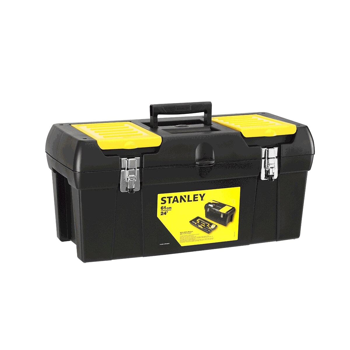 Stanley – Caja para Herramientas Milenium con cierres metálicos.