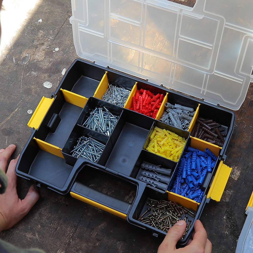 Organizador Sortmaster Júnior Preto / Amarelo-3