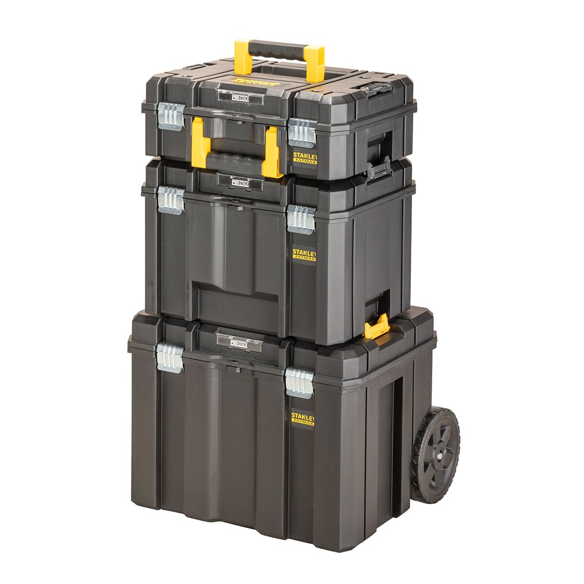 Torre Pro-Stack 3 en 1 Negro / Amarillo-2