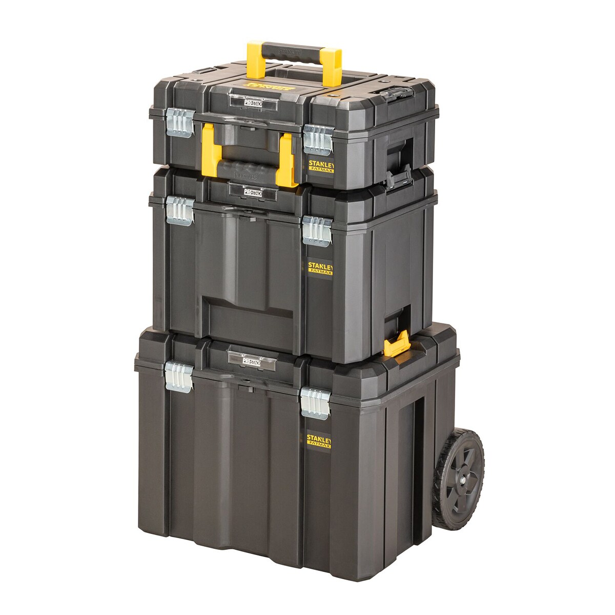 Torre Pro-Stack 3 en 1 Negro / Amarillo-2