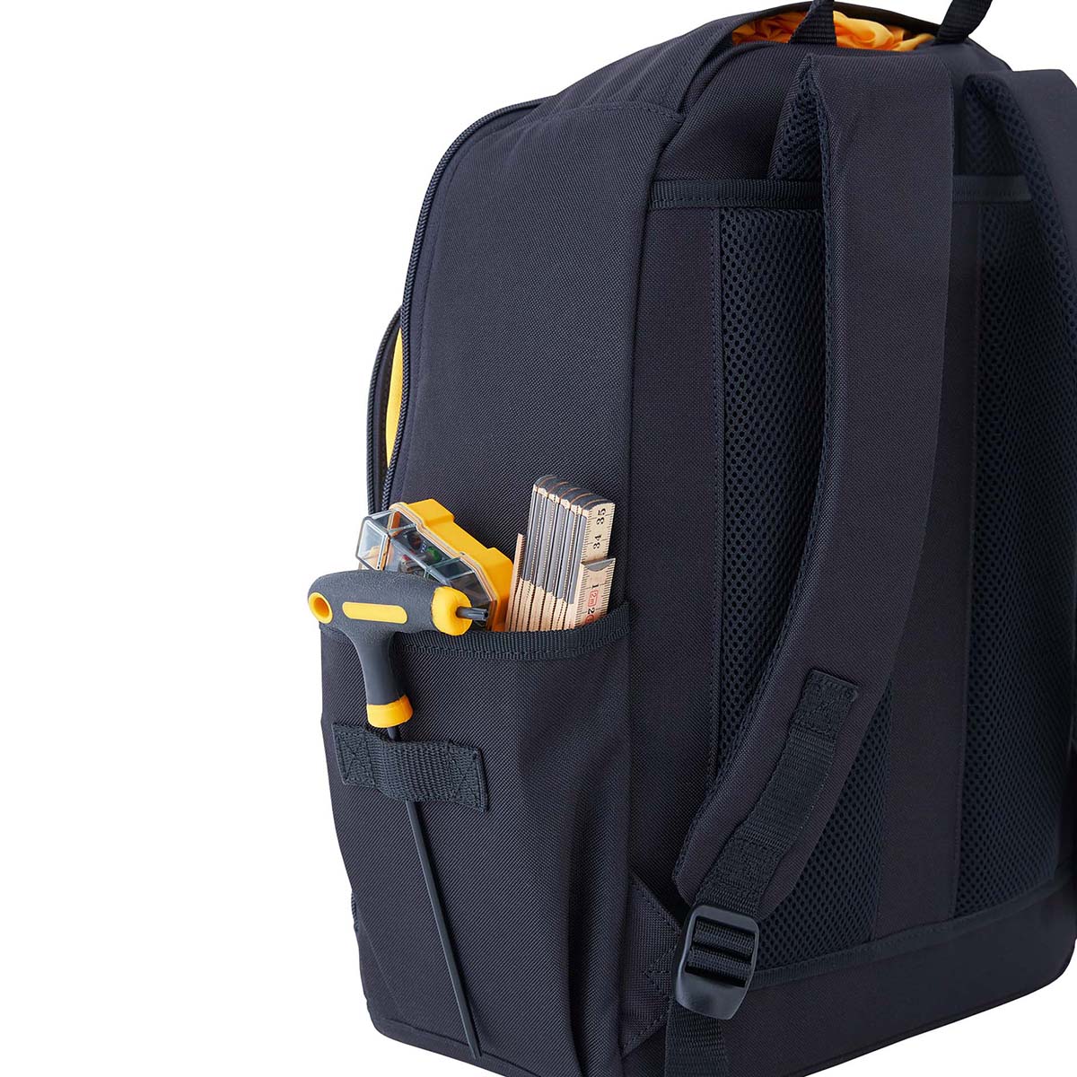 Mochila Organizadora Herramientas GP-65038 Negro / Amarillo-4
