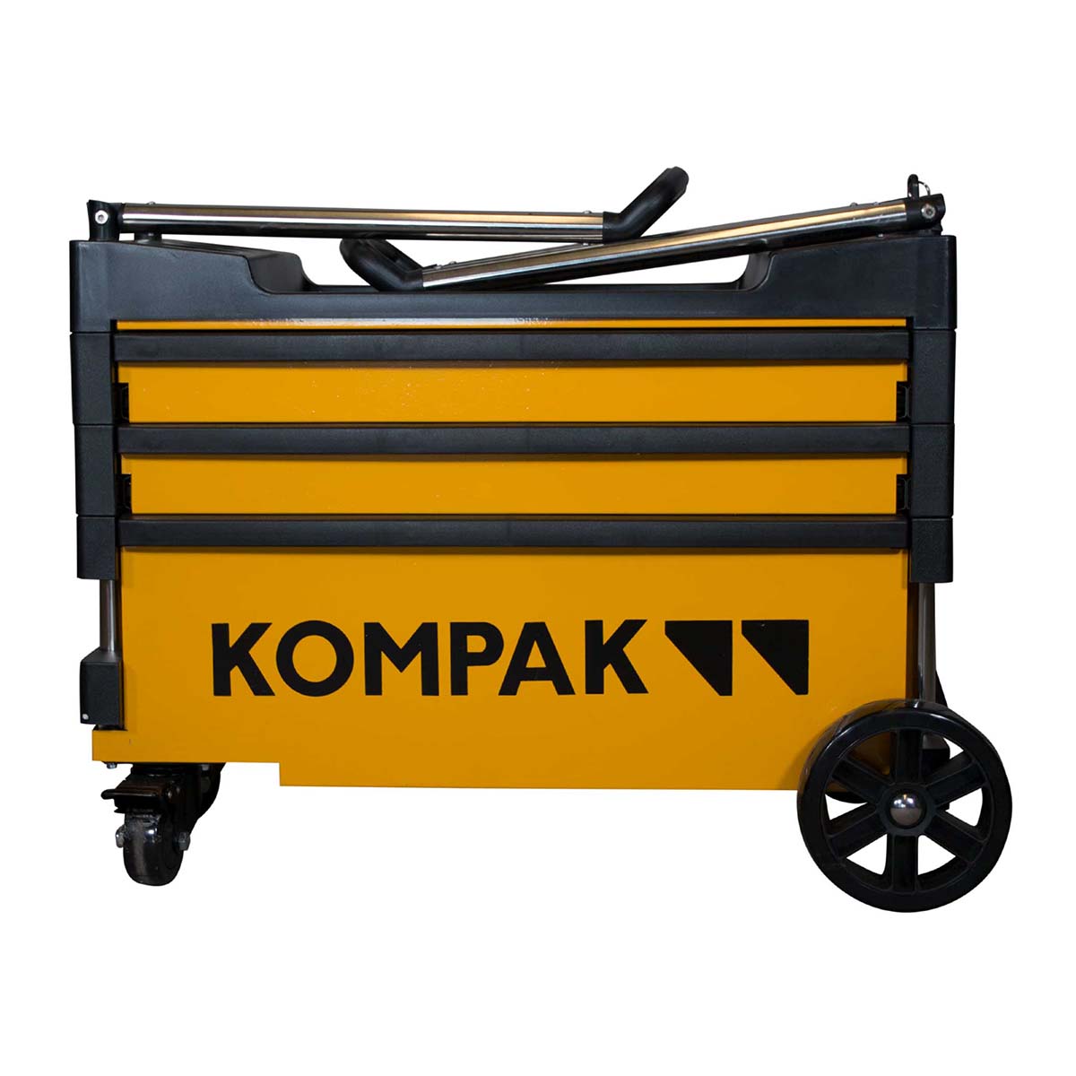 Carro Taller Plegable con Mesa de Trabajo KT01 Amarillo / Negro-2