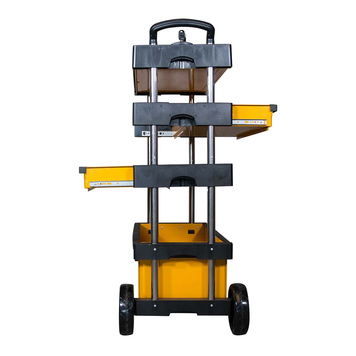 Carro Taller Plegable con Mesa de Trabajo KT01 Amarillo / Negro-6