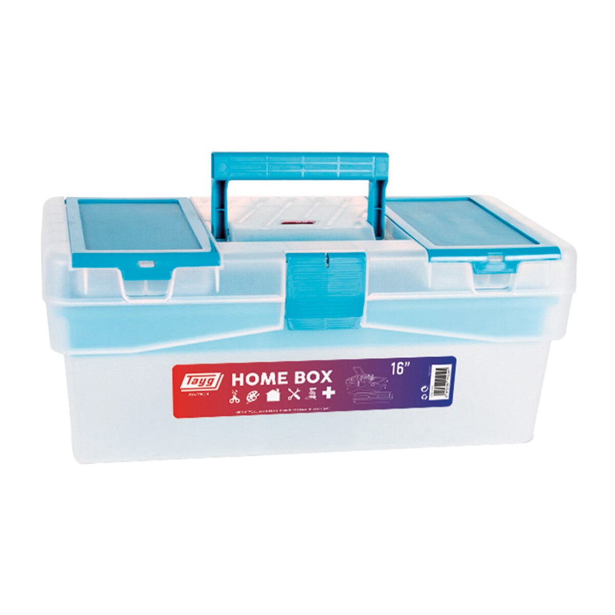TAYG – Caja Plástica para Herramientas Home L.
