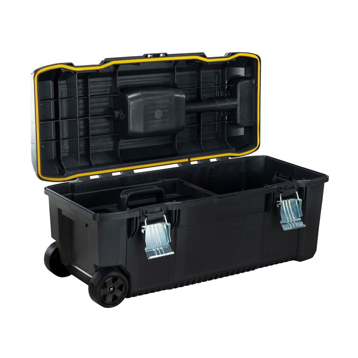 Caja de herramientas Fatmax 71 cm con Ruedas y Asa Telescópica Amarillo / Negro-3