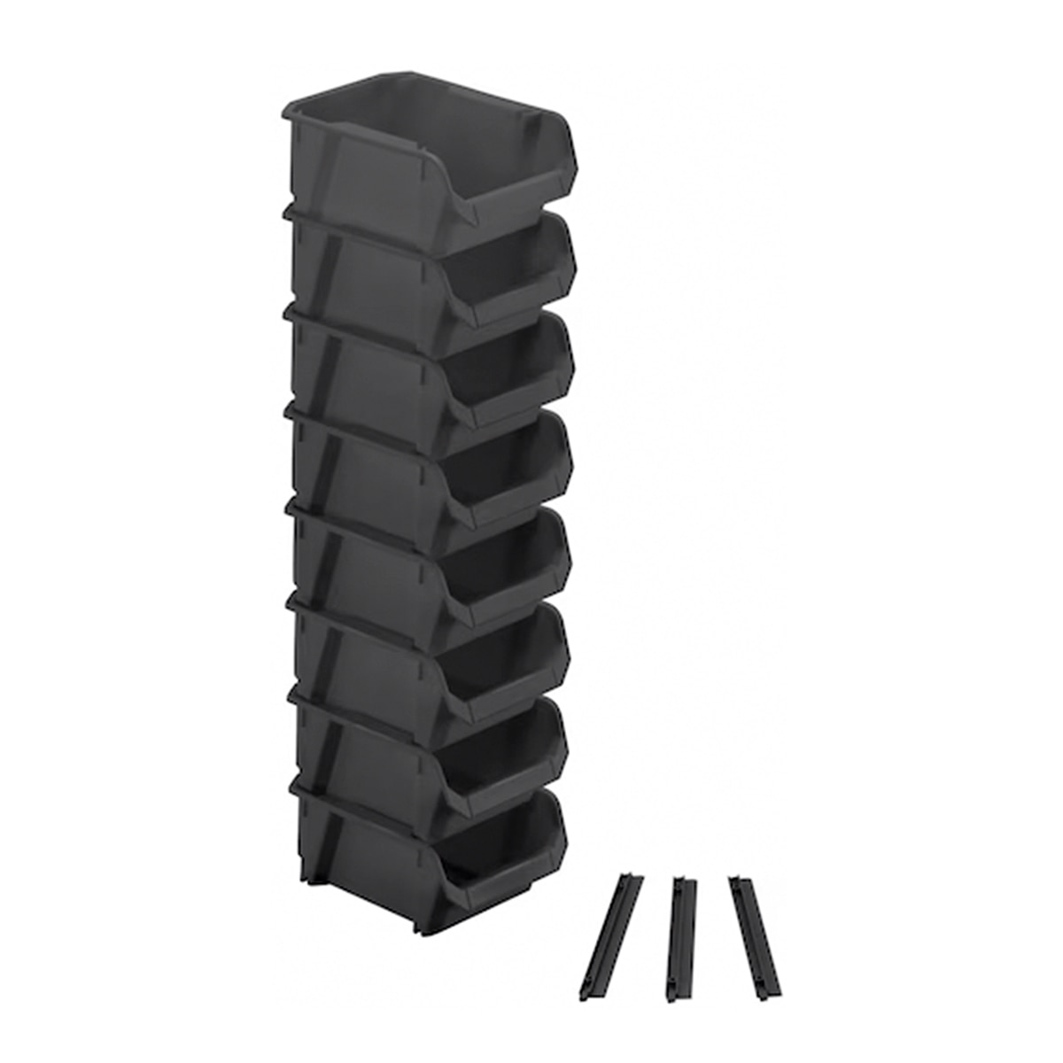 Stanley - Pack 8 Gavetas con Soporte a Pared.
