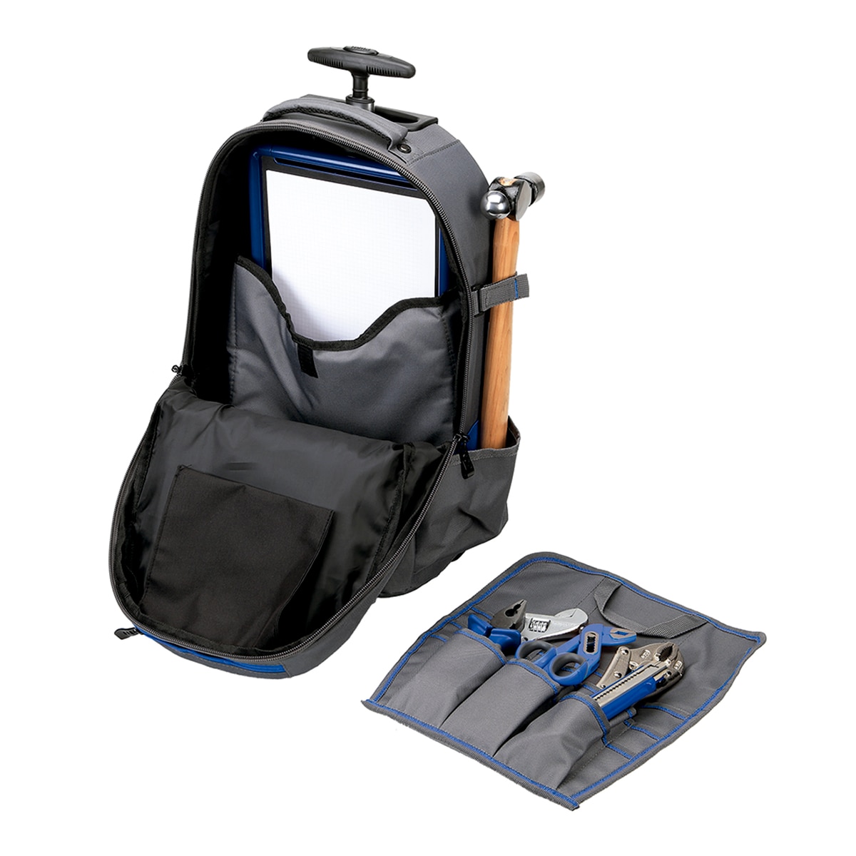 Trolley De Nylon ALYCO Azul / Gris-3
