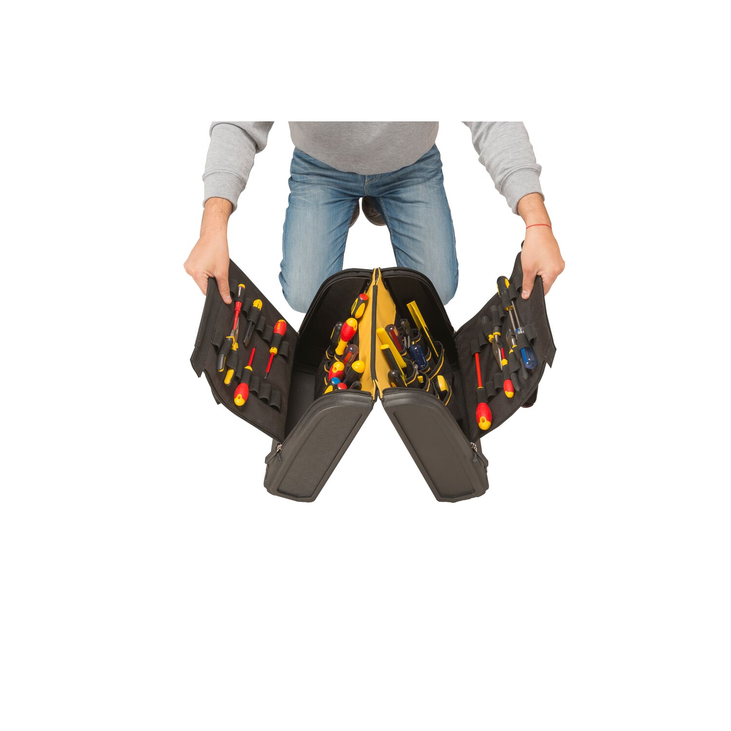 Bolsa Herramientas Organizador 19/48cm Negro-2