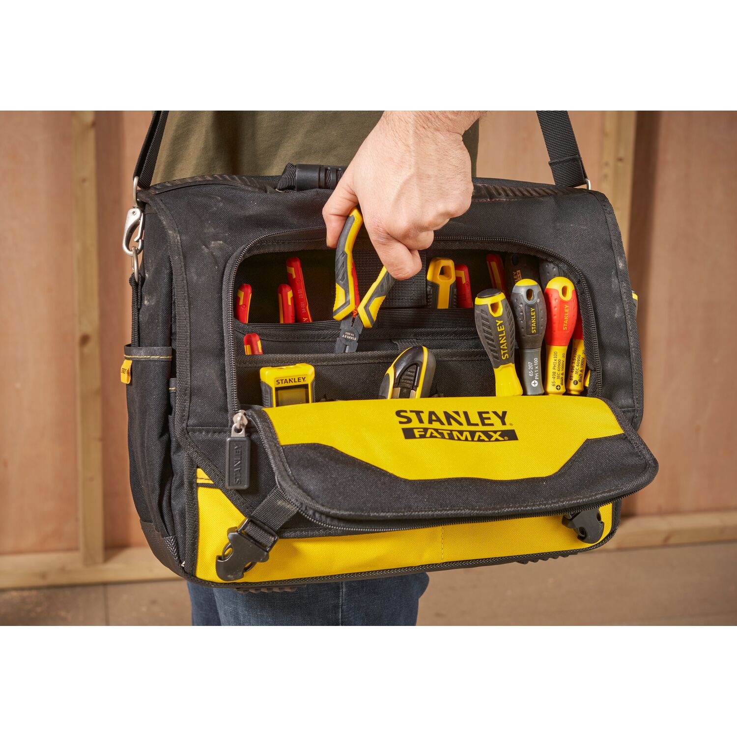 Bolsa Herramientas Portátil 17/43cm Negro-2