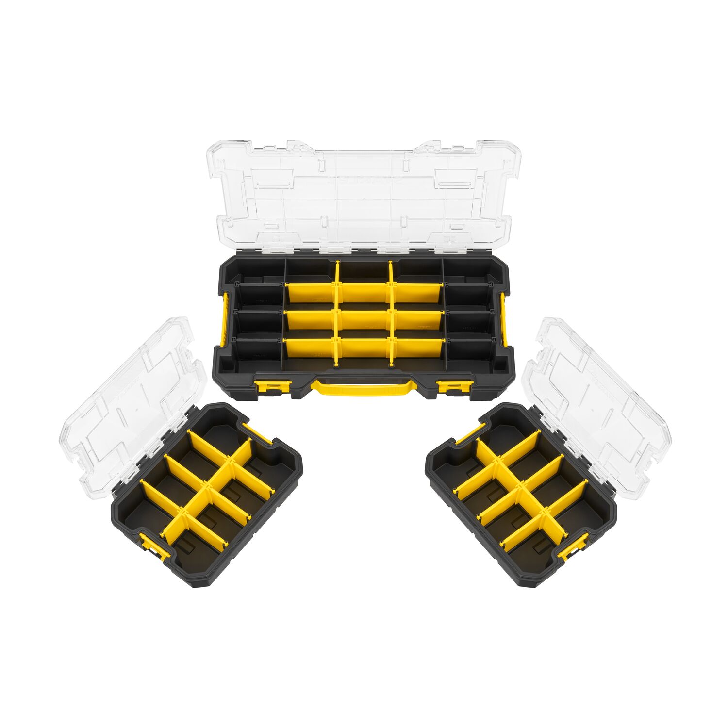Set Organizador   1 Organizador 2/3 43,5cm, 2 Organizadores 1/3 23cm Negro-2