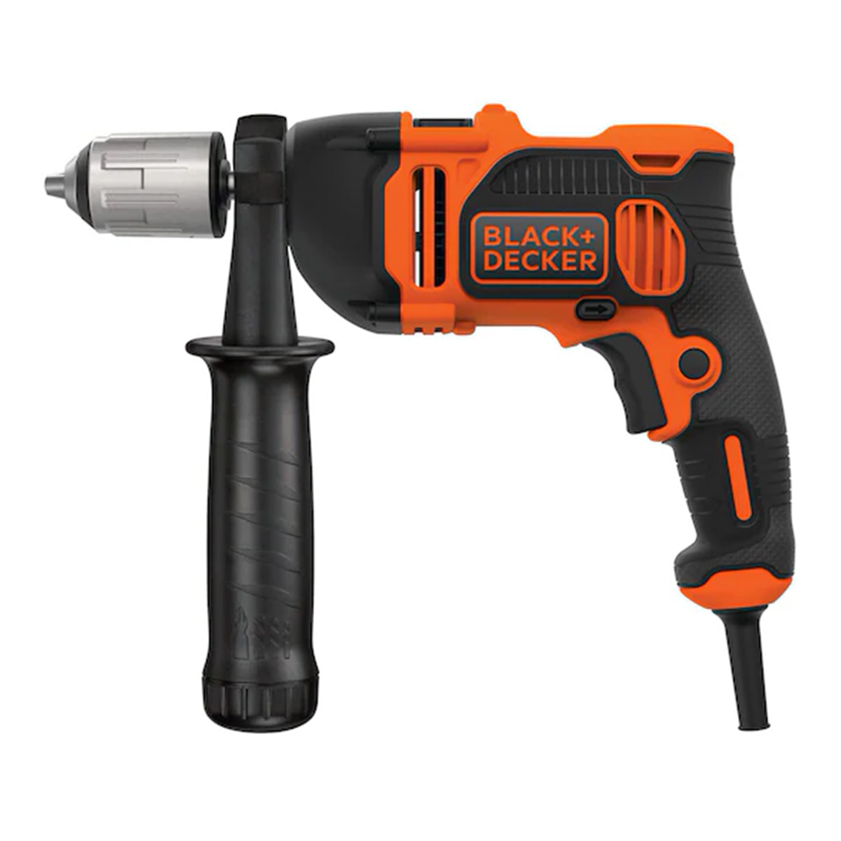 Taladro Percutor 850 W BLACK + DECKER BEH850KA32-QS + caja + accesorios Naranja / Negro-2