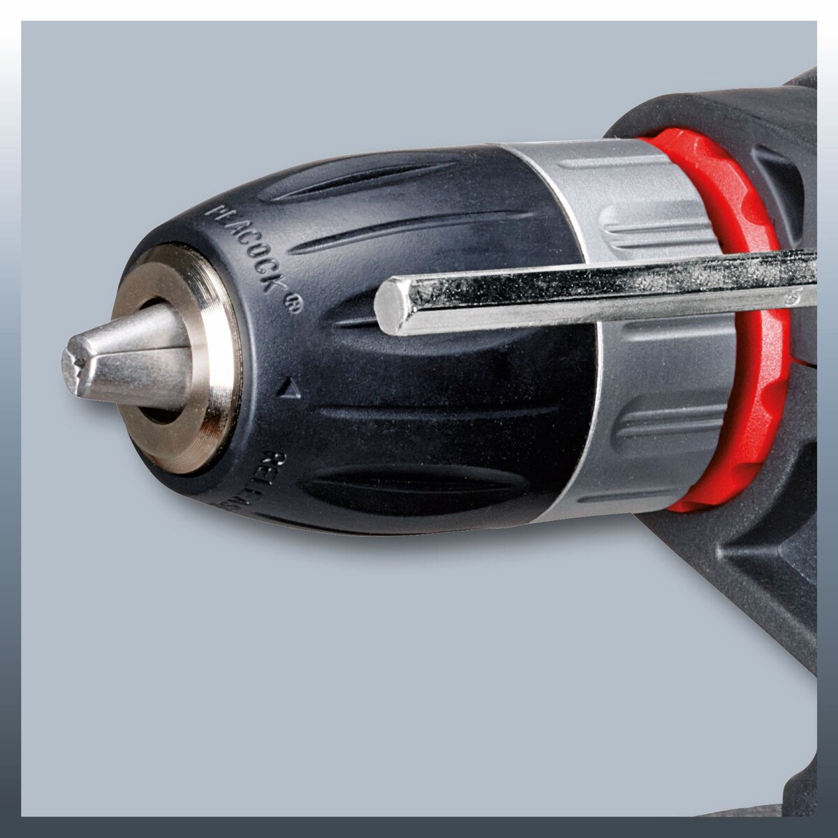 Taladro Percutor Eléctrico con Cable a Red 550 W TC-ID 550 E Rojo / Negro-2