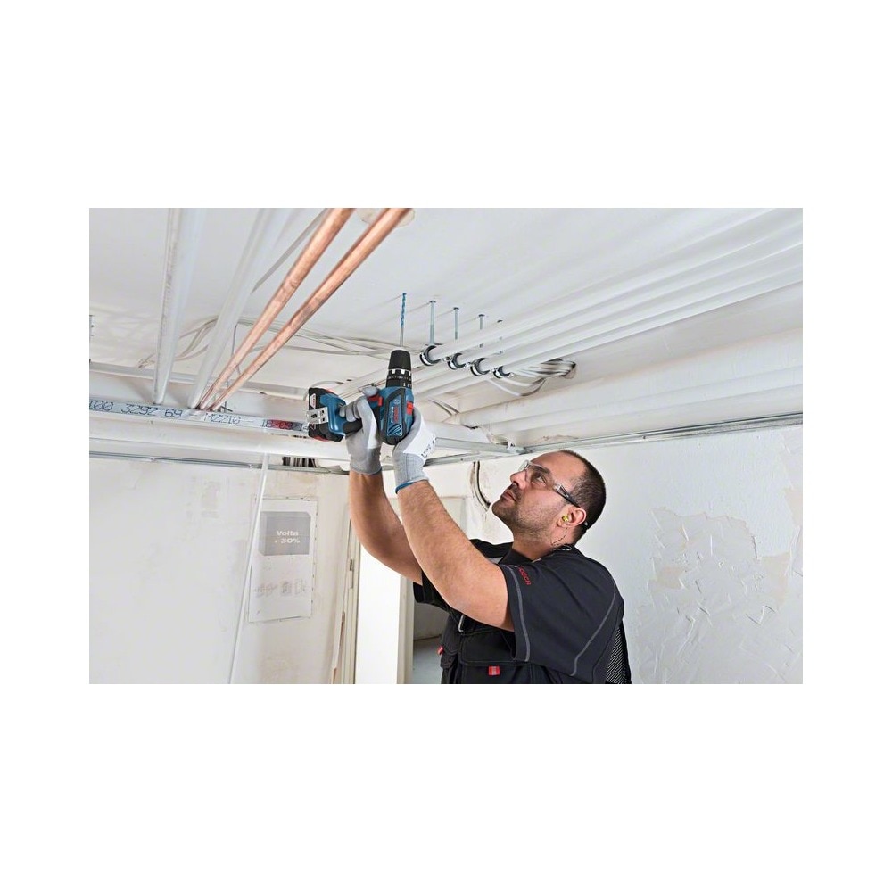 Taladro Atornillador a Batería 18 V BOSCH GSB 18V-21 2 baterías Azul / Negro-7