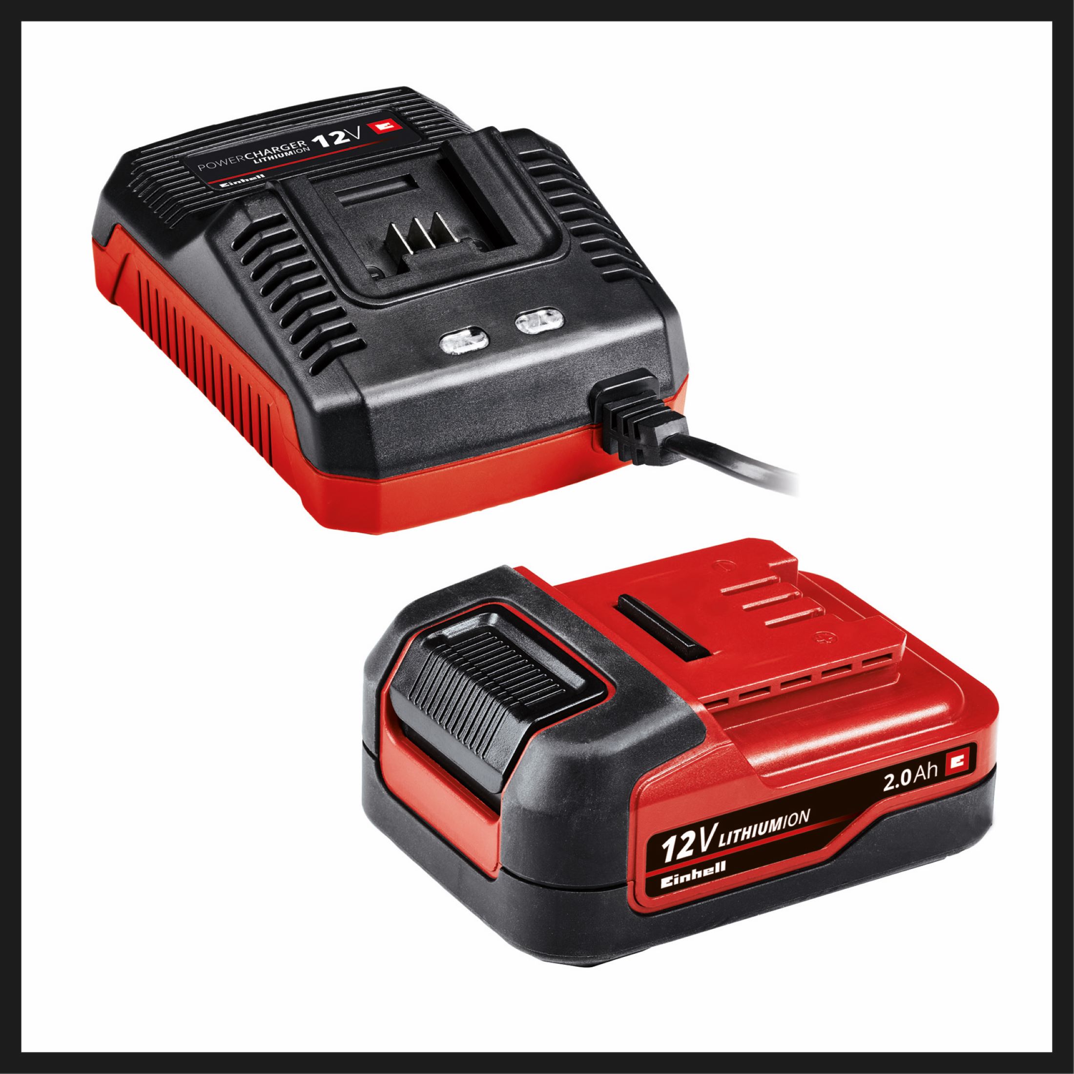 Taladro Batería 12V TE-CD Rojo / Negro-2