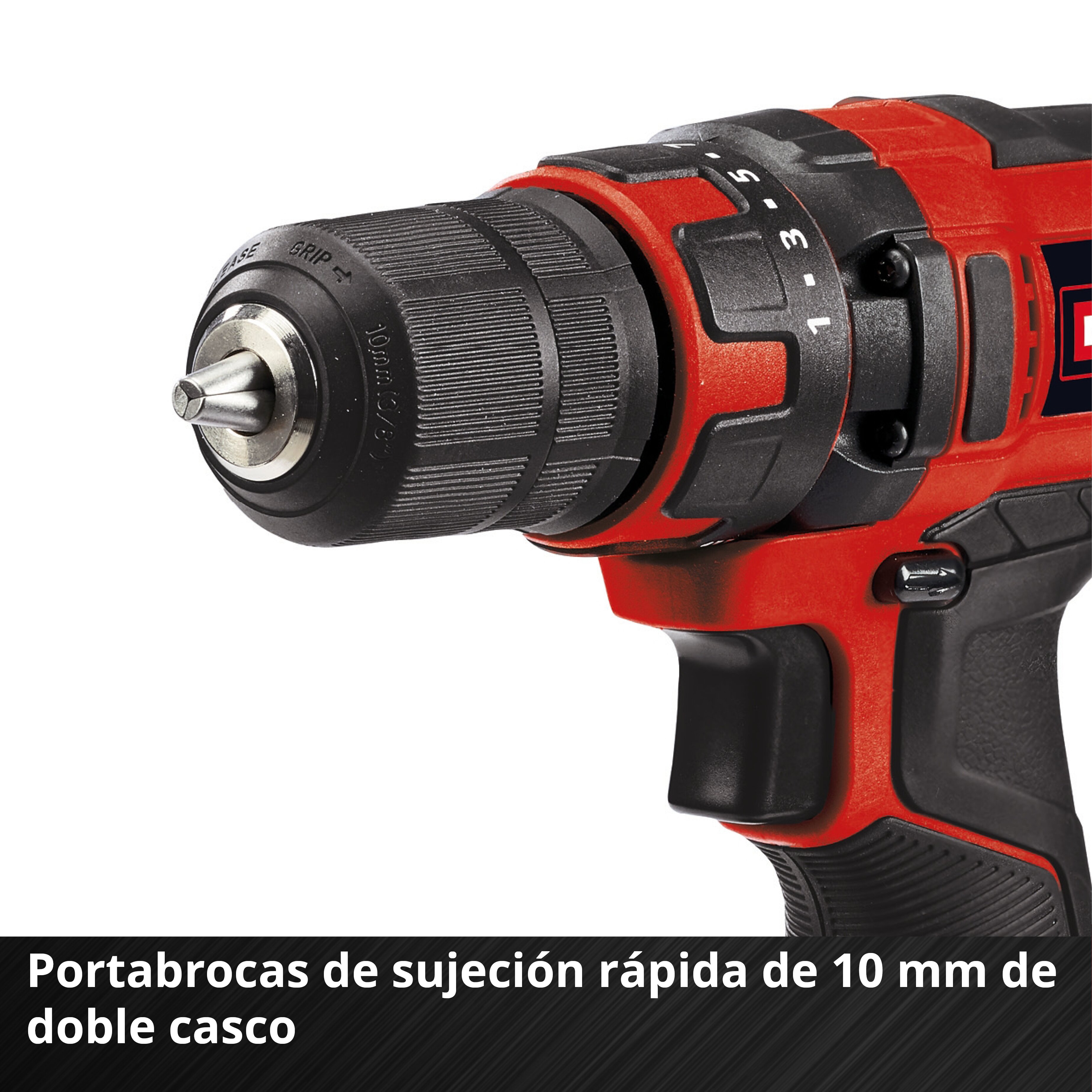 Taladro sin cable Einhell TC-CD 18/35 Li solo Rojo-4