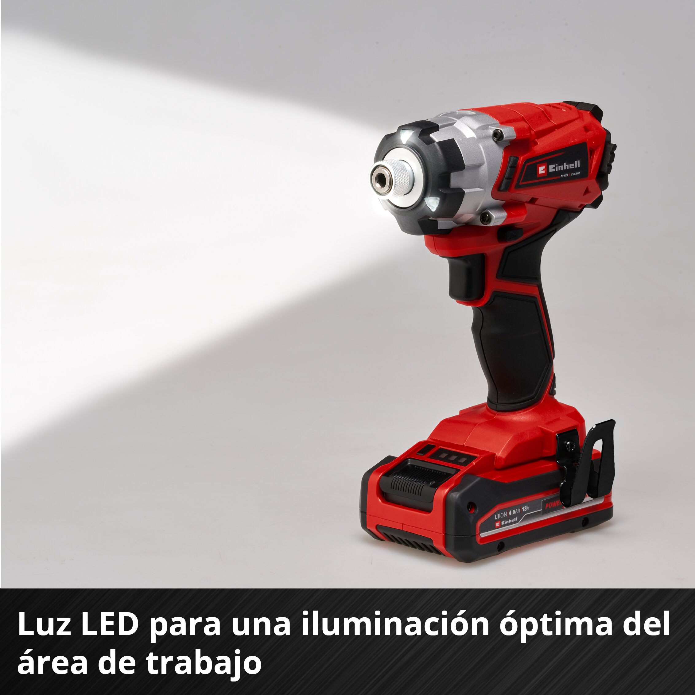 Llave de impacto Einhell TE-CI 18/1 Li - Solo Rojo-4