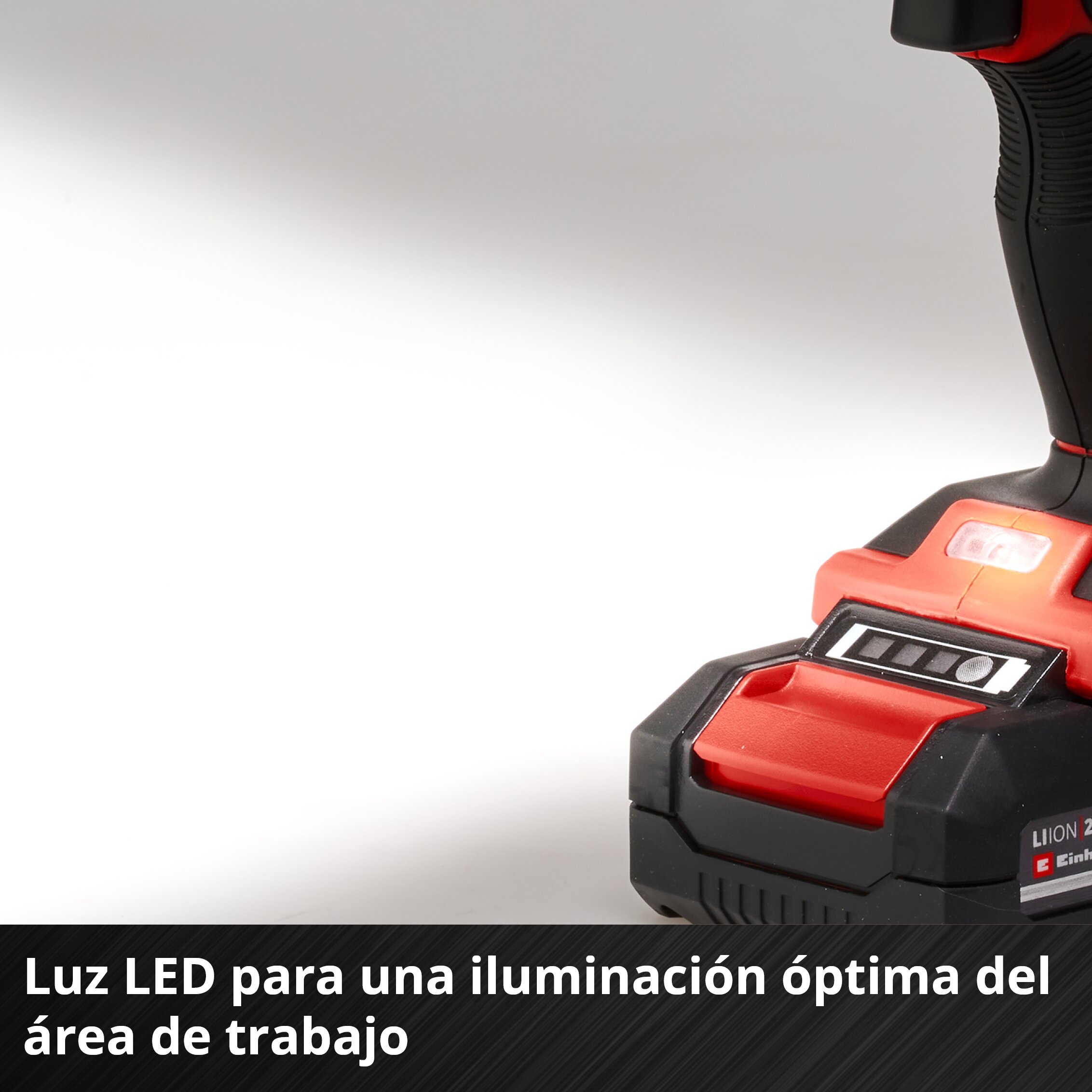 Taladro sin cable percutor Einhell TE-CD 18/48 Li-i Solo sin batería Rojo-3