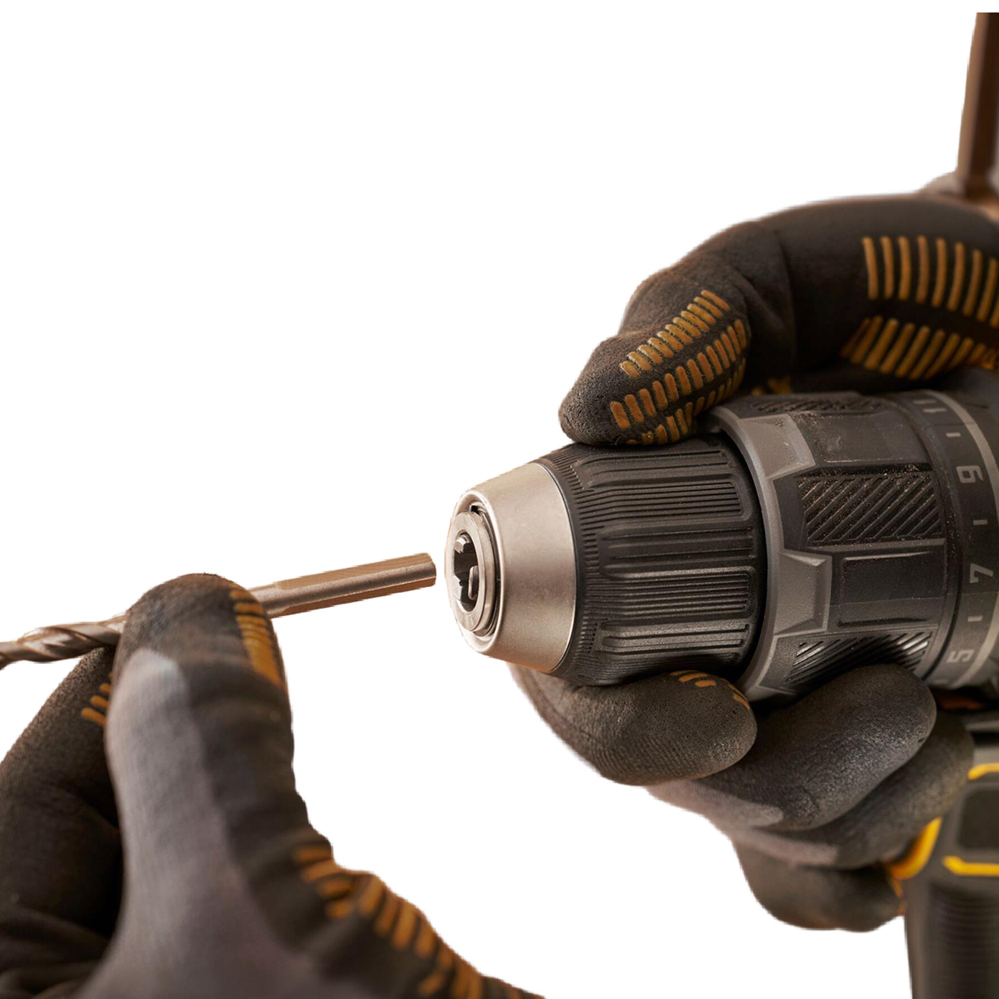 Taladro Percutor Stanley Brushless 18V 2x2 Ah Prostack Amarillo / Negro-8