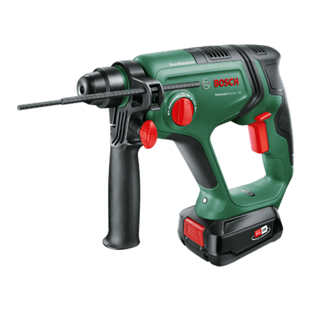Martillo Perforador a Batería UniversalHammer 18V Verde / Negro-2