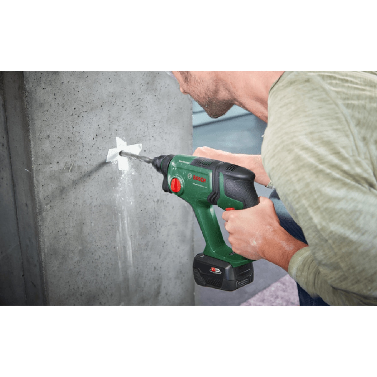 Martillo Perforador a Batería UniversalHammer 18V Verde / Negro-5